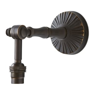 bamboozle wall fitting in antique bronze