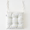 Lemoncello Striped Chair Cushion