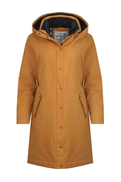 Weird Fish Kenzie Waterproof Coat  Mustard Size 12