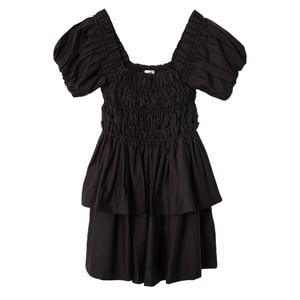 Damson Madder Lyza Mini Dress Black