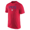 Men's Nike USWNT States Red Tee / L