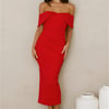 Need A Reason Midi Dress Red