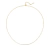 Unisex Cable Chain Necklace Gold