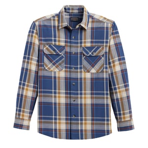 Pendleton Beach Shack Shirt Navy Multi Plaid
