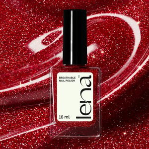 LENA Breathable & Water-Permeable Halal Nail Polish – Flash Effect – Kash-mir If You Can F1