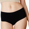 Seamless Hipster Duo - Black - Nude / L