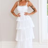 Ocean Spray Maxi Dress White