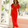 Love Rider Midi Dress Red