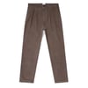 Sunspel Double Pleat Corduroy Trouser Cedar