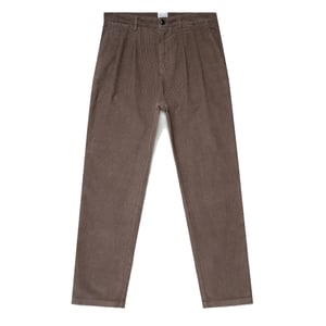 Sunspel Double Pleat Corduroy Trouser Cedar