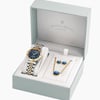 Inspiration Elements Two-tone Blue dial watch - ONLY AVAILABLE AS A SET