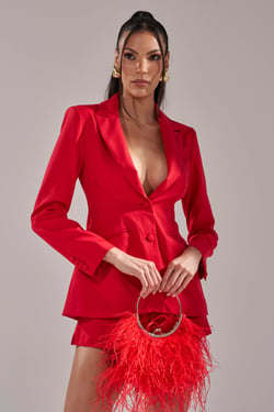 AKIRA Cherry Bomb Blazer | Size 2X