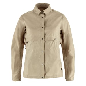 Fjallraven Womens Hoja Rider's Wind Jacket Fossil