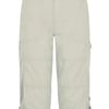 Weird Fish Salena 3/4 Length Trousers Oyster Size 10