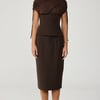 Georgette Corset (Chocolate) - US 4