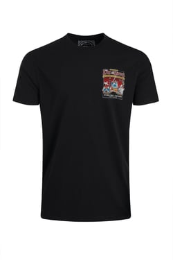 Weird Fish The Lord of The Wings Back Print RSPB Collaboration Artist T-Shirt Black Size S