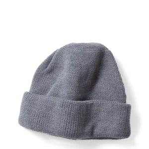 ROTOTO Bulky Watch Cap Beanie Dark Gray
