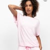 Francesca Womens Slouch Jersey Pyjama Top - 12