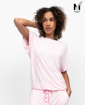 Francesca Womens Slouch Jersey Pyjama Top - 28