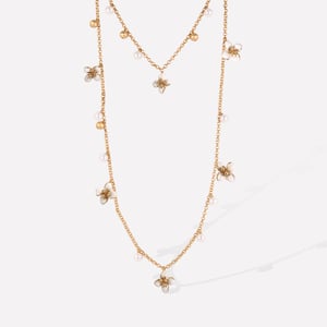 Iris Blossom Necklace