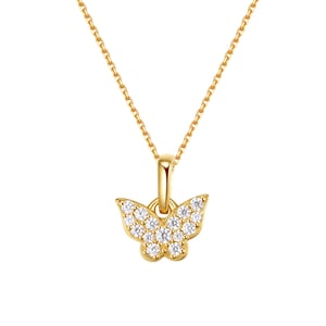 Evolve Pendant Necklace 14K Gold