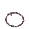 Paul Smith Logo Charm Bracelet Navy