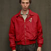 Classic Harrington Jacket in Red