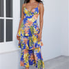 Spring Joy Midi Dress Blue