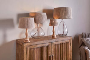 nkuku Tiwa Woven Jute Lampshade | Shades | Extra Large | Natural