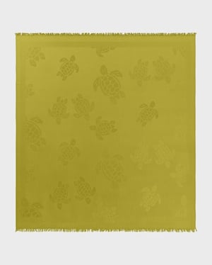 Vilebrequin - Ronde Des Tortues Scarf - Scarves - Sublime - Green - Size OSFA