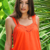 Iris Camisole in Orange Spritz