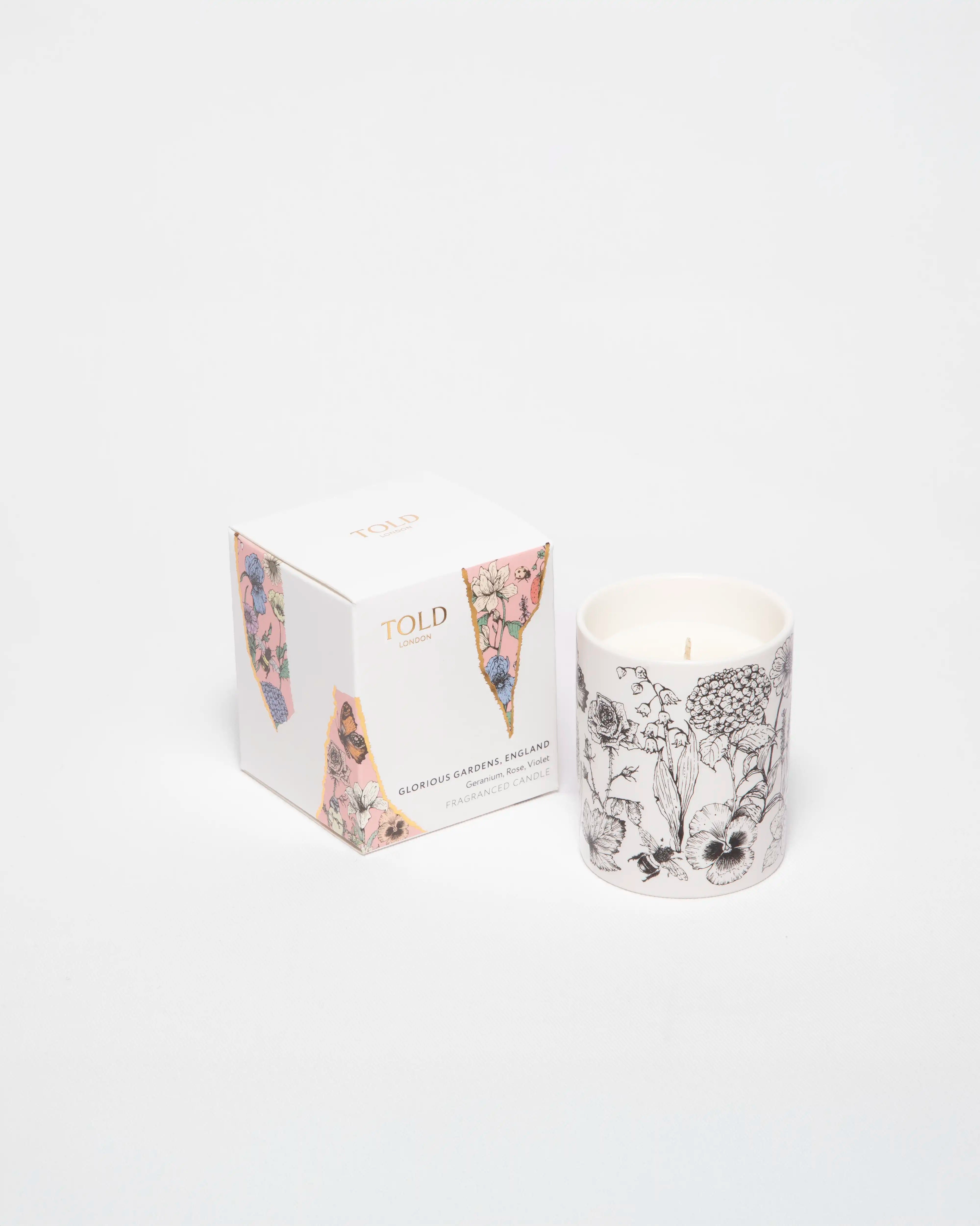 Glorious Gardens, England Candle, 80g