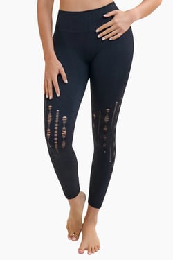 Workout Leggings Ultimate Air LEGGEEZ - Black / 2XL