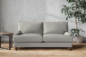 nkuku Marri Sofa | Make To Order | Medium | Brera Linen Smoke