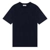 Left Hand Contrast Panel Tee Navy