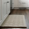 Natural Sisal & Wool Diamond Loop Rug - 2'x3'