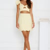 Seaside Fantasy Mini Skirt Yellow