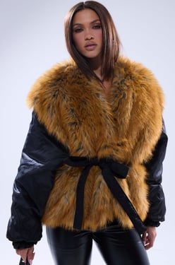 AKIRA Inside Out Reversible Puffer | Black | Size 1X/2X