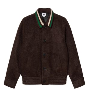 Obey Arden Blouson Jacket Java Brown