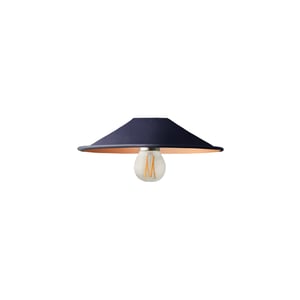 Smallest Cookie shade in black iris with copper interior