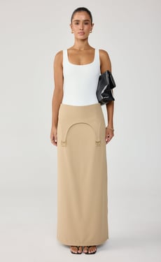 Campbell Maxi Skirt (Honey) - US 4