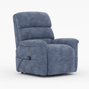 COLAMY ELEVA Power Lift Massage & Heating Chair - Blue