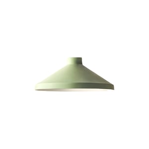 Claude shade in frosty green with stone interior