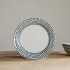 nkuku Juniper Drop Side Plate | Tableware | One Size | Cream & Juniper