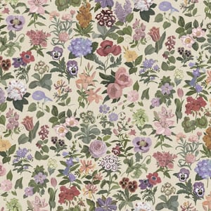 FLORALIA Wallpaper - Ecru