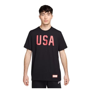 Men's Nike USA Solid Black Tee / M