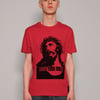 Love Your Idols' Tee in Red