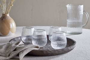 nkuku Otuba Tumbler Set Of 4 | Glassware | Clear