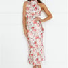 Faking It Maxi Dress Blue