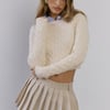 The Exclusive Cable Knit Sweater Cream